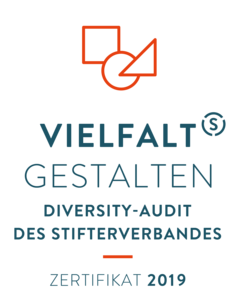 Vielfalt gestalten - Diversity-Audit des Stifterverbands: Zertifikat 2019